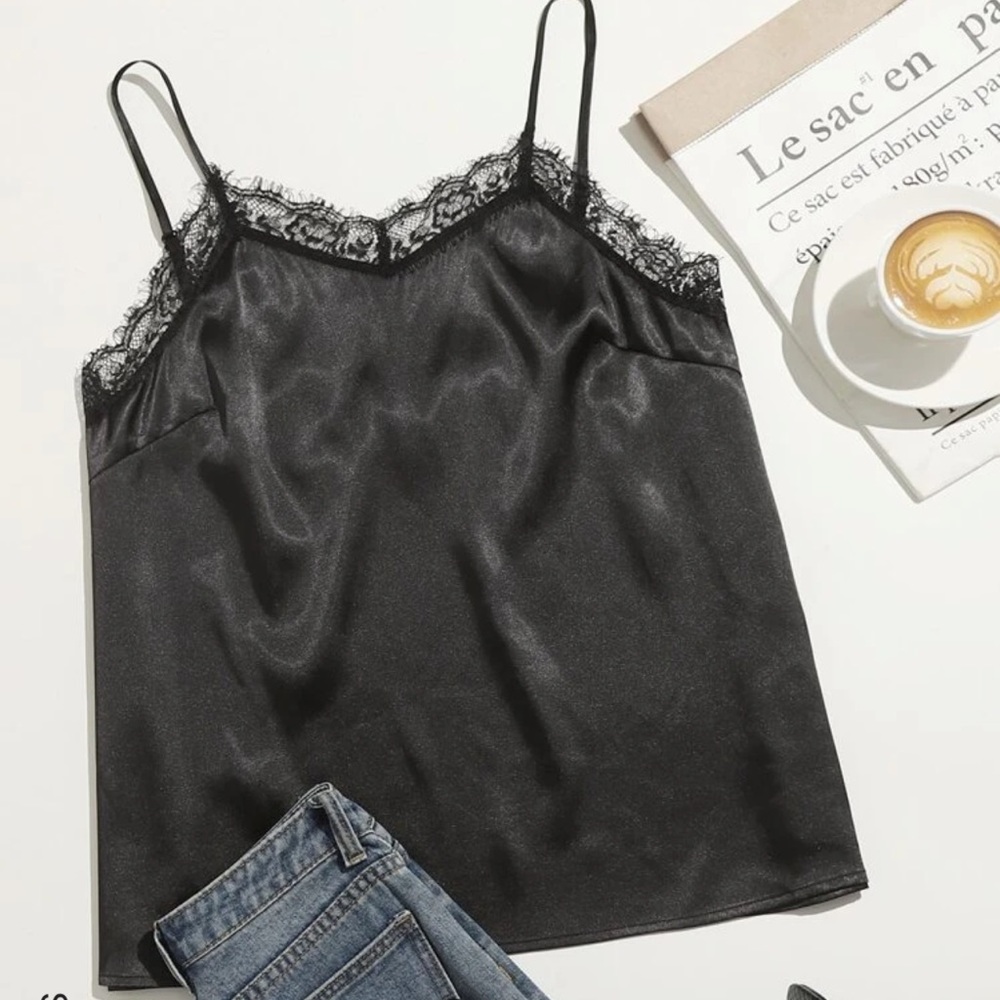 Black Lace Top